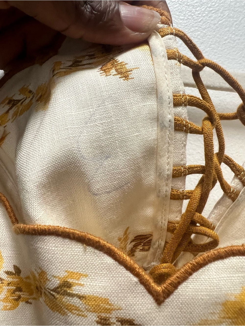 Zimmermann Aliane Floral Linen Midi Dress - Picture 7 of 8